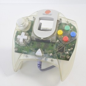 Dreamcast Controller Clear Boxed HKT-7700-18 Good SEGA 291