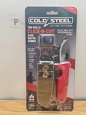 Cold Steel CS-40ATZ: Slock Master Skinner Click N Cut / 6.5" Overall / 2.5"...