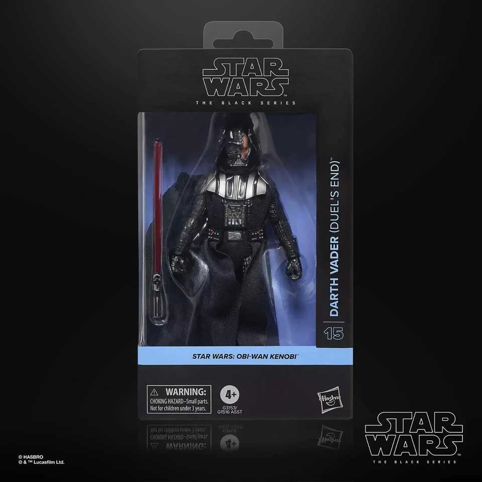 Star Wars Black Series 6" Darth Vader Duel's End Obi-Wan Broken Helmet 251201 - Image 2 of 4
