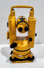 Topcon TL-60SE Optical Theodolite Surveying Tool With Carrying Case Untested
