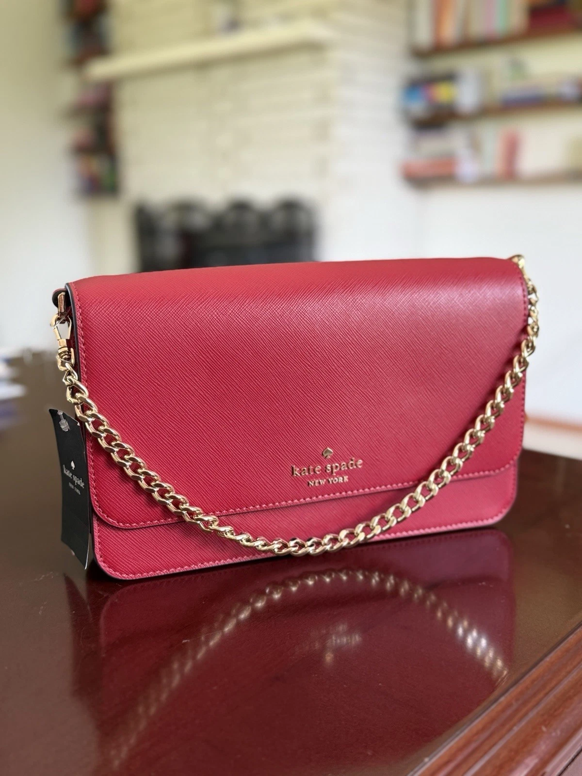 Tracolla Kate Spade Madison Cherry nuova
