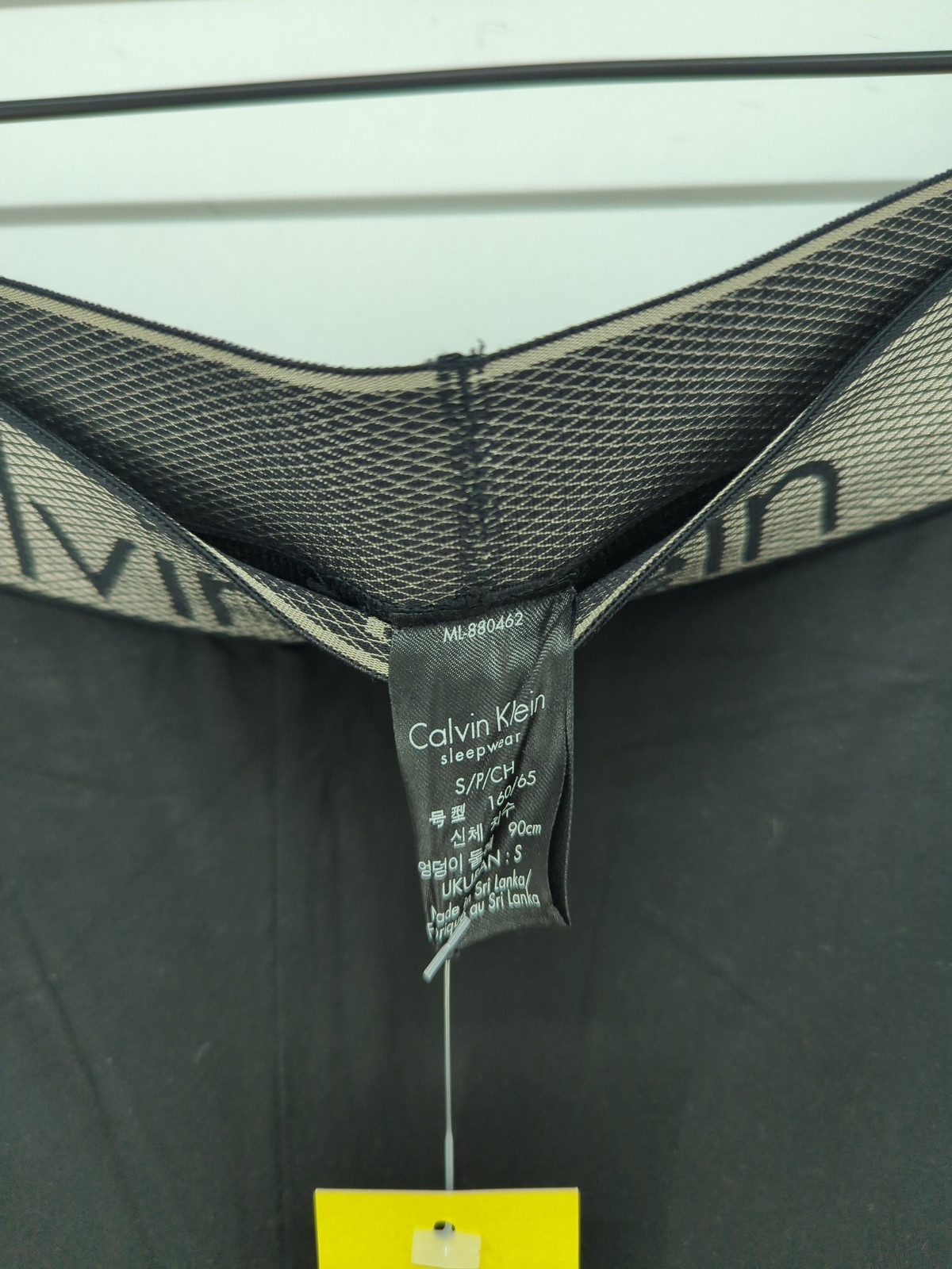 ALTRA Leggings donna Calvin Klein S nero 100% altro lunghezza intera