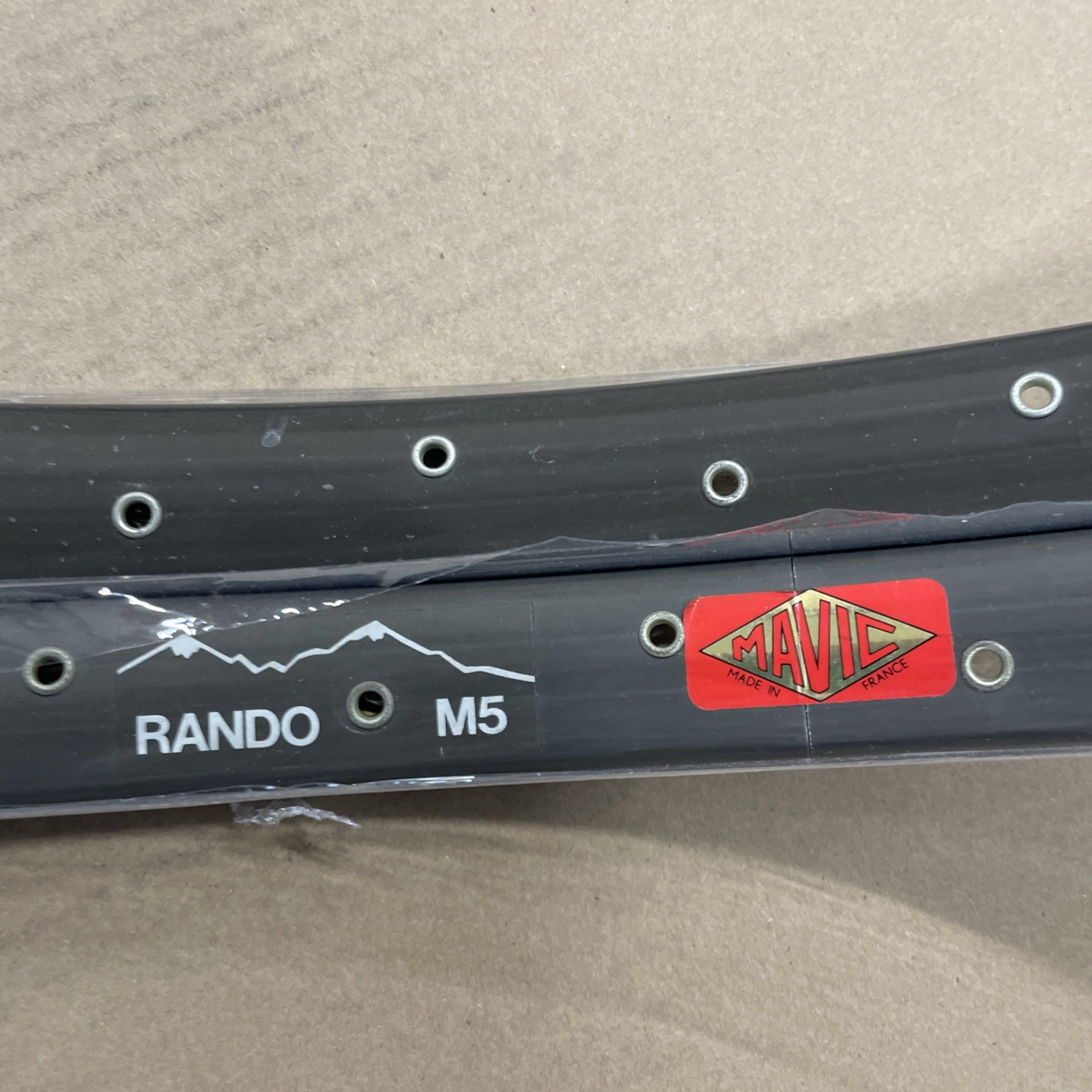 * Pair of New Old Stock Mavic Rando M5 36 Hole Rim 26&rdquo; 32m
