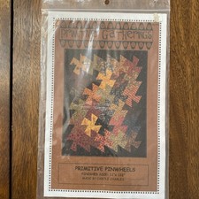 Itty Bitty Primitive Pinwheels Quilt Acrylic ...