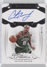 2017-18 Panini Flawless Premium Ink 7/25 Antoine Walker #PI-AW Auto 3d3