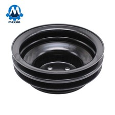 3 Groove Black Water Pump Pulley For Ford Small Block V8 260 289 302 351w 62-77