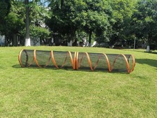 Pet Cat and Dog Tunnel Tent Foldable Pet Tent Outdoor Pop Up Pet Playpen Cage