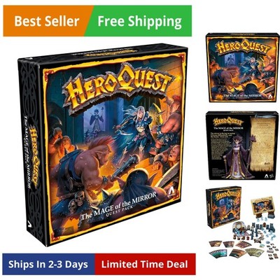 Heroquest The Mage of The Mirror Quest Pack, Roleplaying Game for Ages 14+, R...