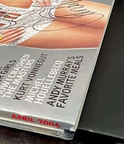 1/1 AUTOGRAPHED • WWE Candice Michelle *NAKED* Cover Playboy Magazine