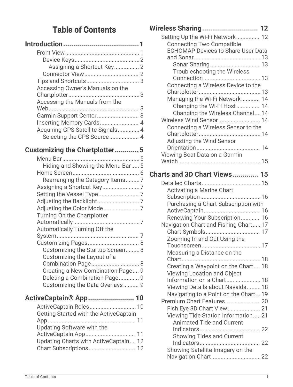 Garmin ECHOMAP UHD2 6/7/9 SV User Manual : 166 Pages Full Color, Tough BINDING