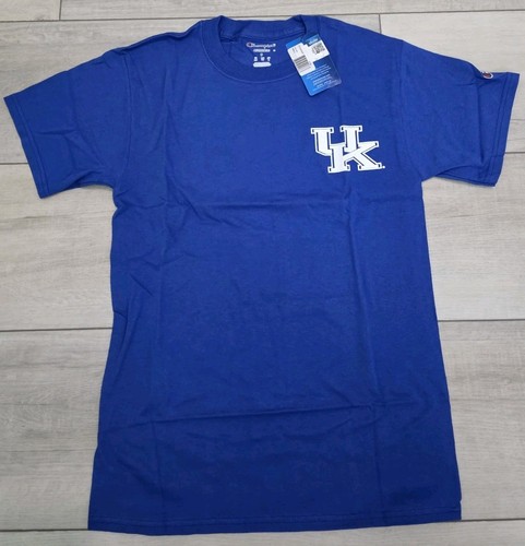 New Kentucky Wildcats Champion Authentic Official NCAA T-Shirt Blue Men's Size S
