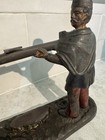 Rare Vintage Cast Iron Creedmore Mechanical Bank  Americana Toy - Working! — photo 8
