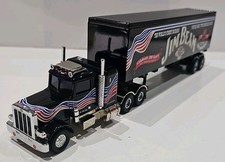 JIM BEAM PETERBILT TRACTOR TRAILER  200th ANNIVERSARY 1:58 COA MATCHBOX 1995