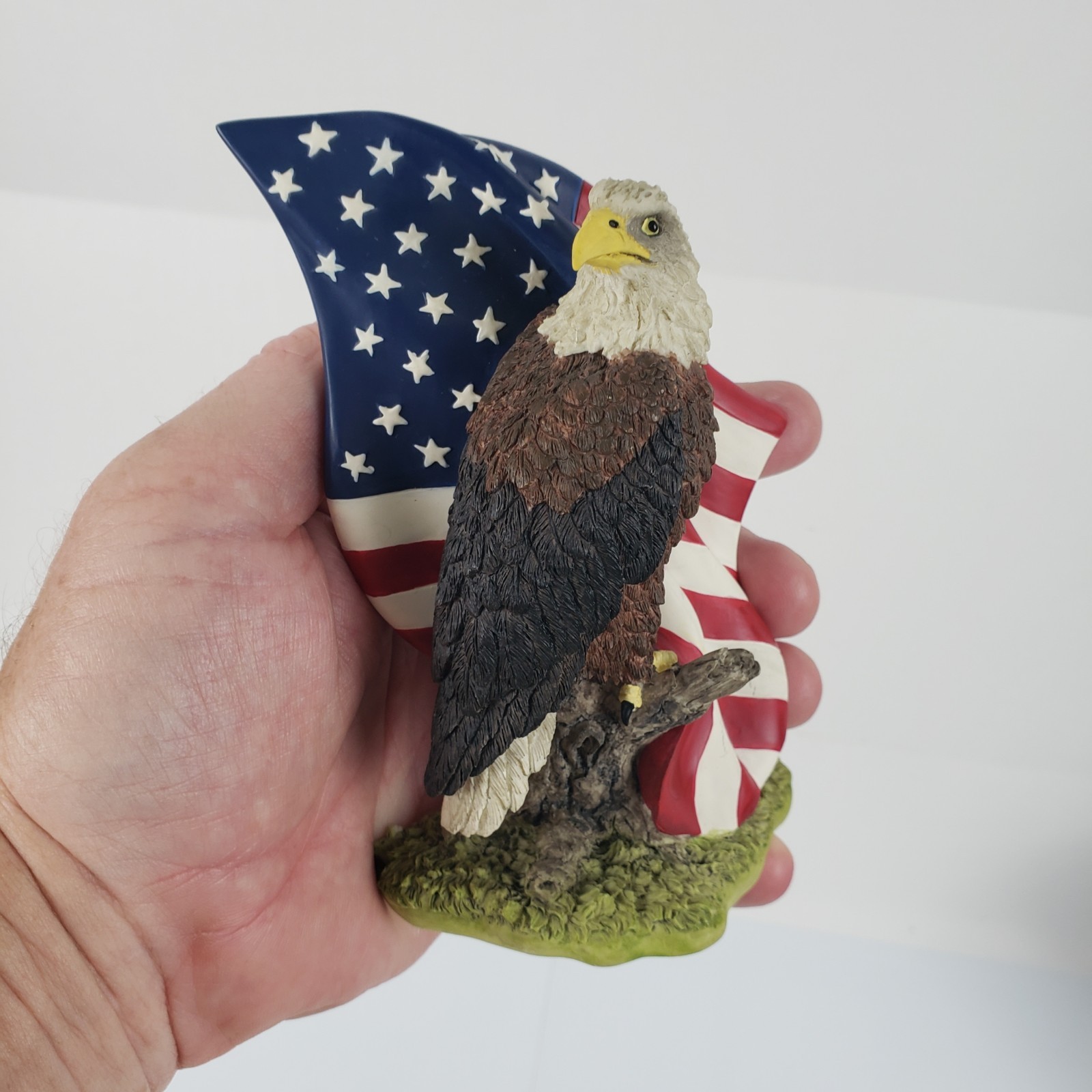 American Bald Eagle Batesville Casket Company 'Life Symbols' 1999 Hand painted
