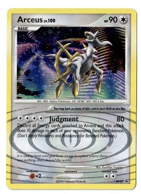 Pokemon EN D&P Arceus Promo DP50 LP