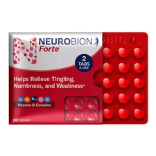 Neurobion Forte 120 Tablets | Vitamin B Complex Supplement | Nerve Health
