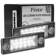 VINSTAR LED Kennzeichenbeleuchtung für SKODA Superb 3U Octavia 1U Limo bis 2008