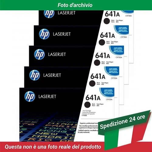 C9720A HP 641A Toner Black 5 Pack