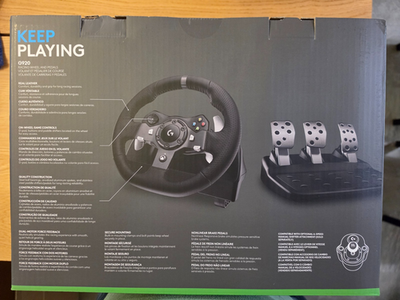 Logitech G920 Driving Force Steering Wheel and Pedals 941-000121