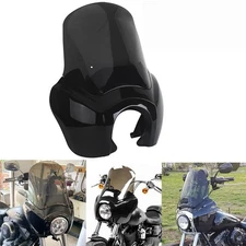 For '18-'24 Harley Softail Street Bob FXBB FXBBS Headlight Fairing W/ Windshield