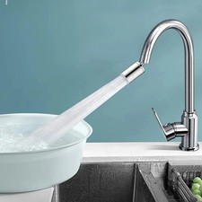 Kitchen Faucet Spray Head Aerator Splash Proof Filter Adapter Sink Tap 8 Inch
