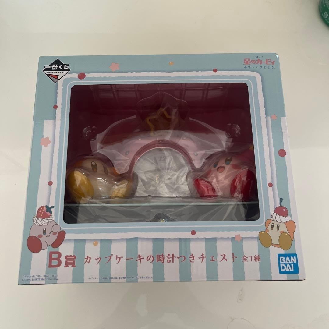 Kirby of the Stars Kuji Sweet Chest Clock Japan With Box New