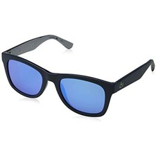 NEW LACOSTE L789S 424 Matte Blue Sunglasses 53mm with Mirror Lenses Case