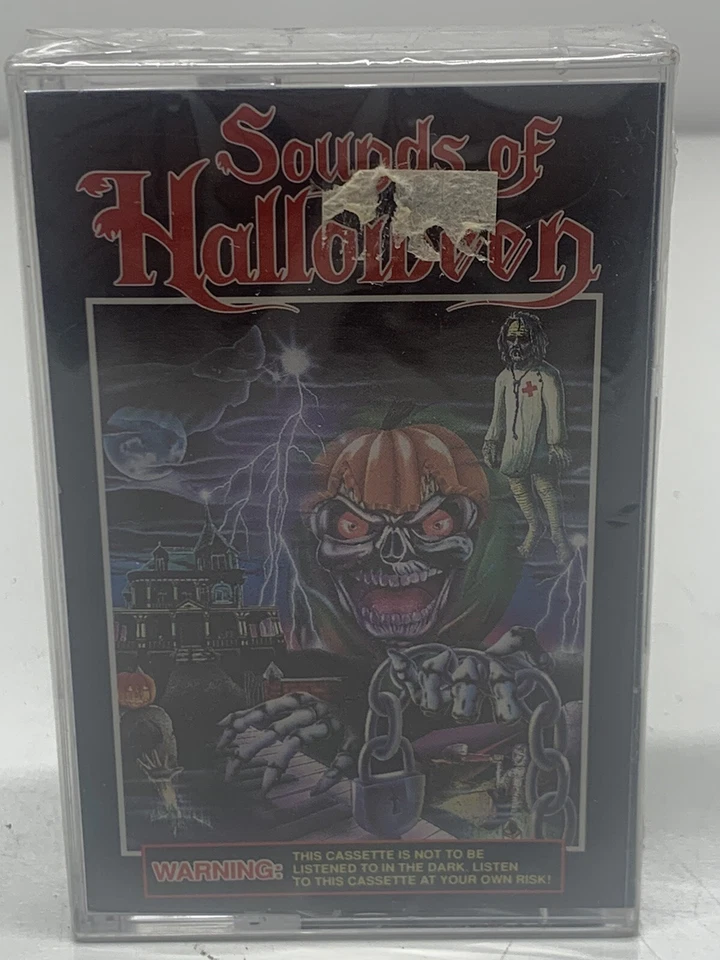 Sounds of Halloween Cassette Tape Sound Effects 1998 Madacy Vintage Scary Sealed - Image 2 of 4