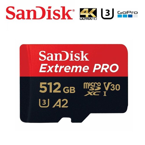 512GB Extreme Pro Micro SD Karte Speicherkarte Micro-SDXC C10 A2 U3 V30 TF karte