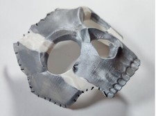 Call of Duty Ghost Mask  Handpainted  Skull Mask  3D printed  Very Durable