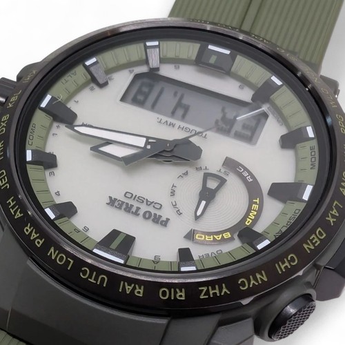 Casio Pro Trek PRW-61LD Solar Funkuhr Leuchtzifferblatt Höhenmesser Herrenuhr - Bild 13 von 22