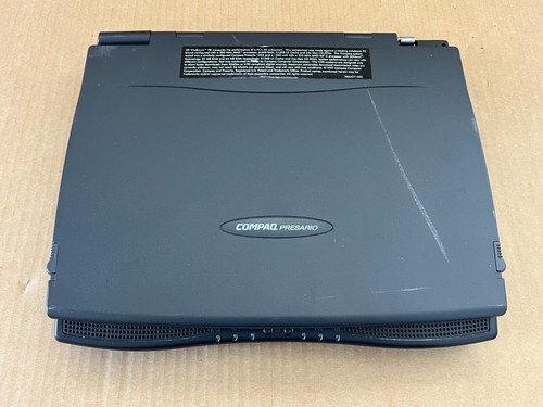 Vintage Compaq Presario 1267 CM2000 Laptop NO HDD/RAM- PARTS NOT WORKING "AS IS"