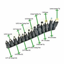 96W Universal Laptop Power Supply Charger Adapter w/ 8/42 Tips Notebook Charger