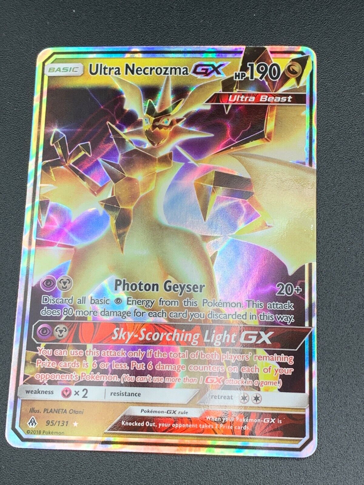 Ultra Necrozma-GX (Forbidden Light 95/131) – TCG Collector