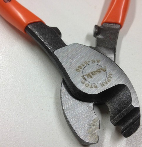 ASAKI AK-8180 Cable Cutters - 6" Inch Cocky Beak Cutters Electrical Wire Cable - Picture 3 of 5