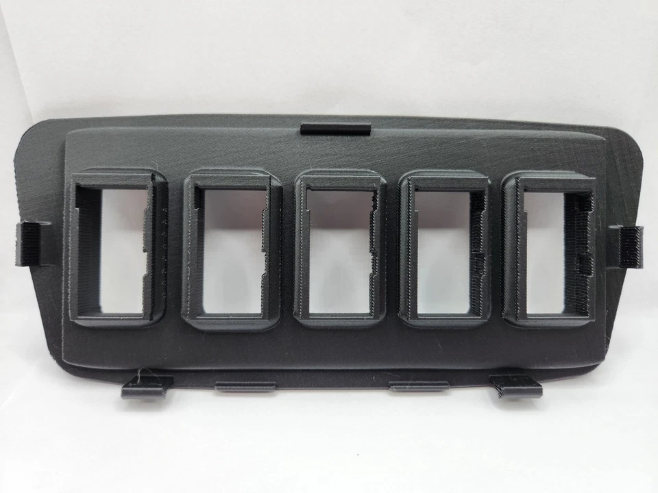 2001-2007 Toyota Sequoia Interior Center Dash Switch Panel Fog Lights Air Ditch  - Image 3 of 3