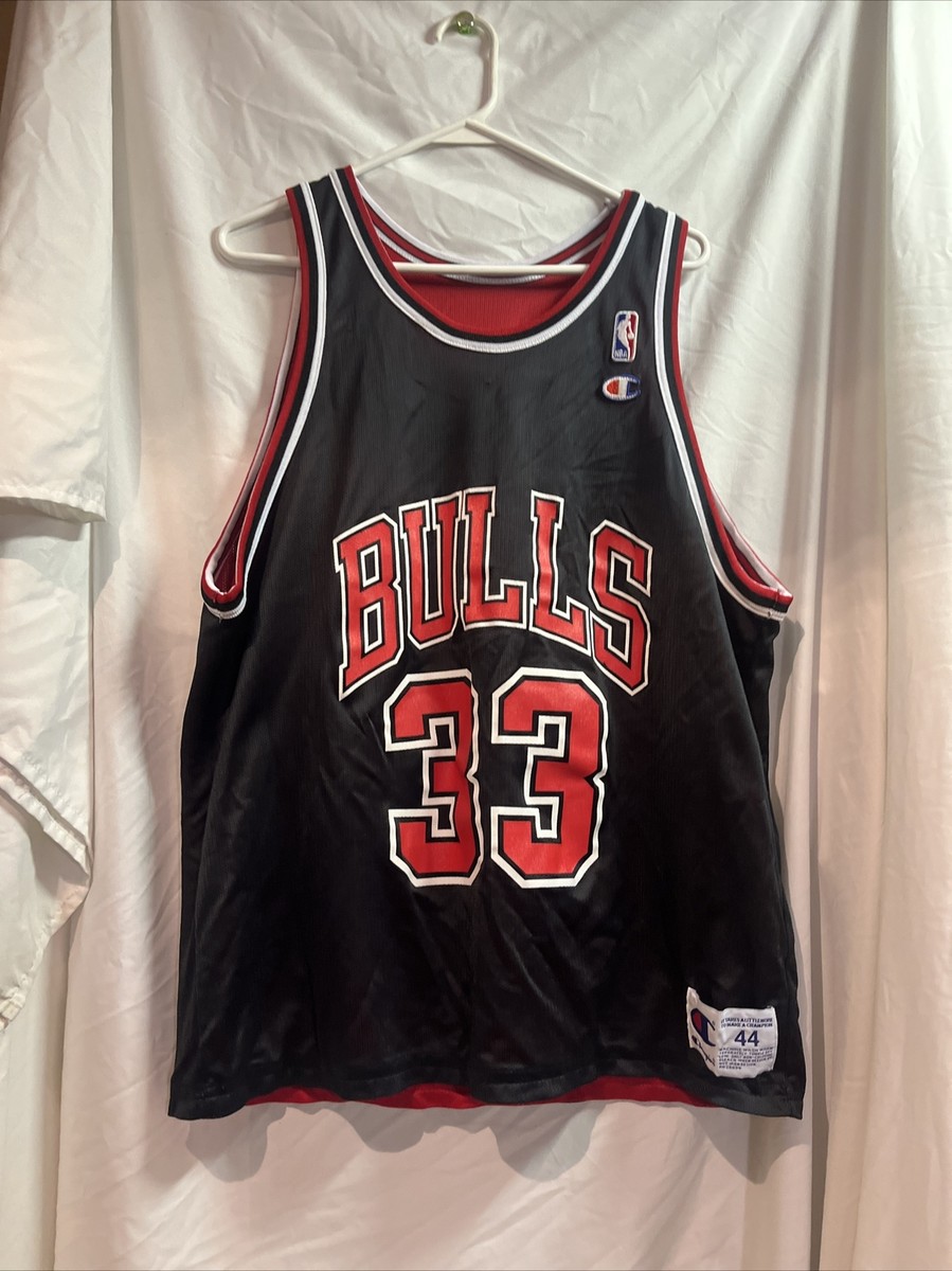 BULLS 33 ユニフォーム Champion サイズ44 Scottie Pippen Chicago Bulls #33 Champion Red Jersey Youth