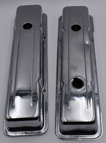 Engine Valve Cover TRANSDAPT 9518 Chevy Chevrolet Corvette Caprice - Picture 3 of 5