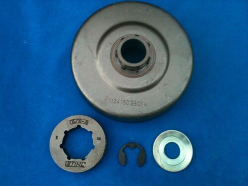 STIHL Genuine 084, 088, MS780, MS880 Clutch Drum Assy. # 1124 007 1025 - Picture 3 of 4