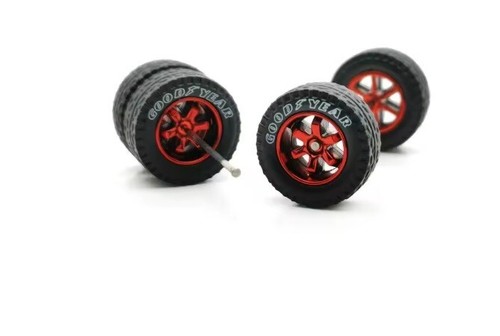 1/64 Scale Wheel Sets Real Rider Wheels Rubber Tires Custom sets for Hot Wheels - Picture 248 of 249