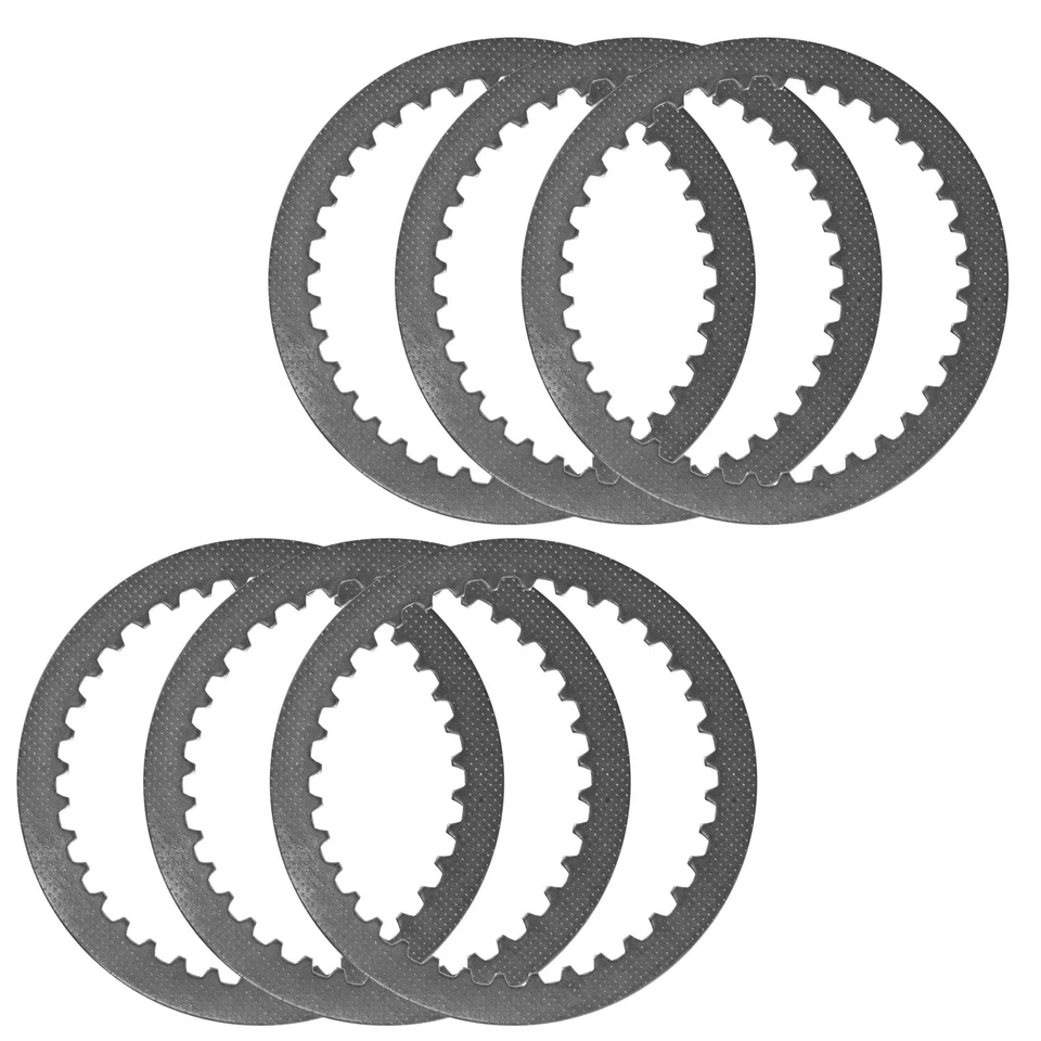 6x Clutch Plates for Suzuki GS750ES GS750S Katana / GS650M / XN85 Turbo 1983 Foto 3 de 4
