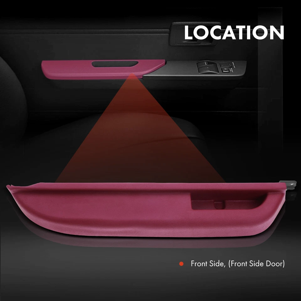 2x Apoio de braço dianteiro para porta LH e RH para Chevrolet GMC C1500 C2500 K1500 K2500 Suburban - Imagem 4 de 4