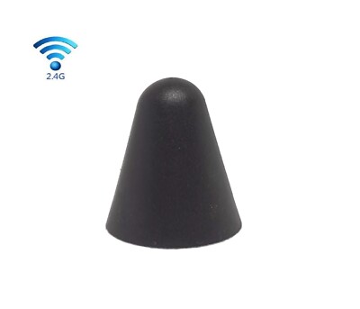 2.4GHz antenna 3dBi SMA-J 50  conical shape e.g. WiFi Bluetooth Black