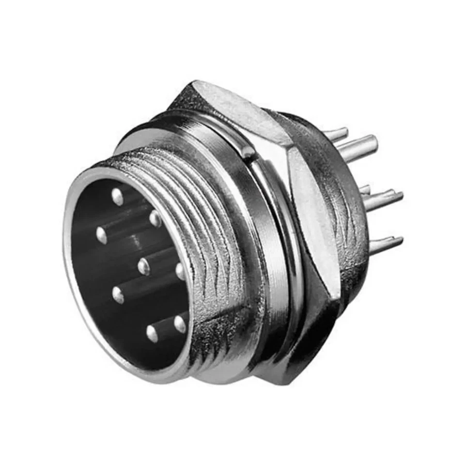 GOOBAY spina 8 poli da pannello per microfono ad avvitare