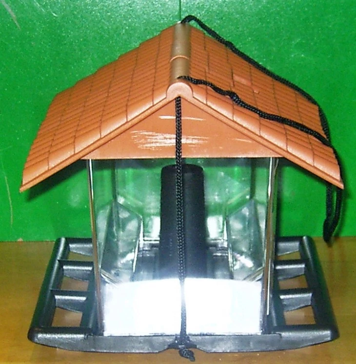 Vogelhaus Futterhaus Futtersilo Vogelfutterhaus Neu - Bild 2 von 2