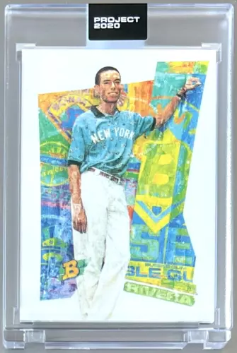 TOPPS PROJECT 2020 #179 MARIANO RIVERA by Artist TYSON BECK ** YANKEES 1992 #302