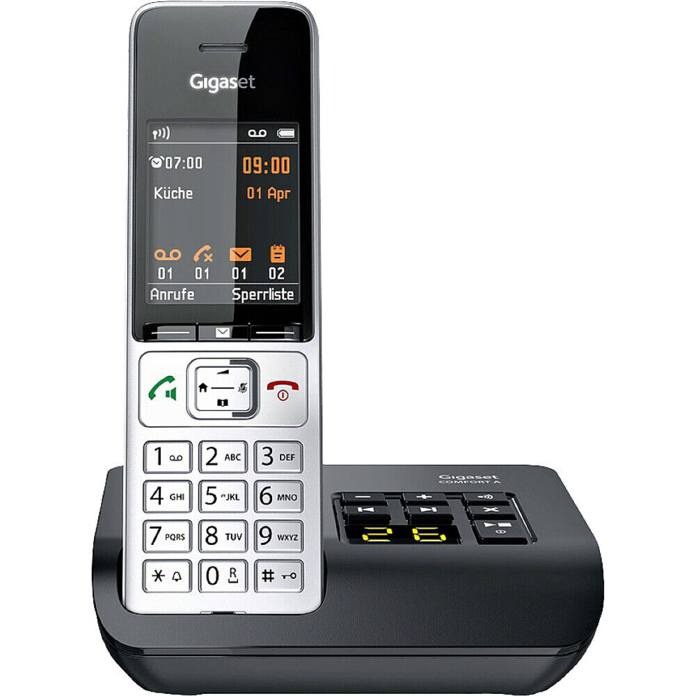 Gigaset COMFORT 500A DECT, GAP Schnurloses Telefon analog Babyphone, Freispr...