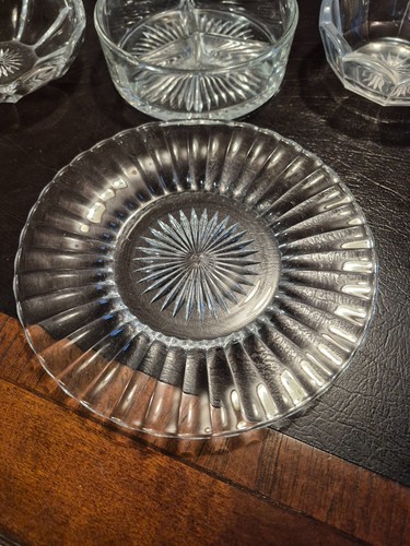 Vintage Heisey 5 piece set Plate 3 Bowls & Celery Dish LOOK "Great Deal" - Picture 2 of 6