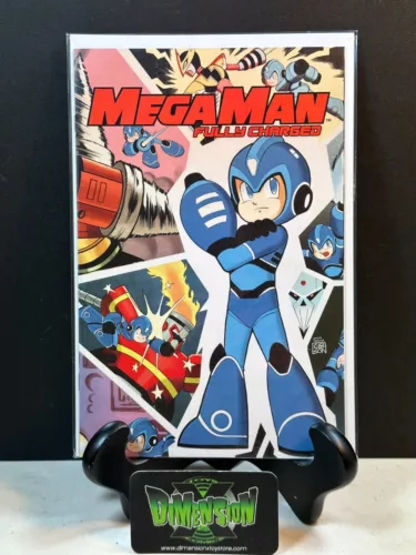 MEGA MAN: FULLY CHARGED #1 GIBSON VARIANT COMIC BOOM! 2020 NM ONE PER STORE