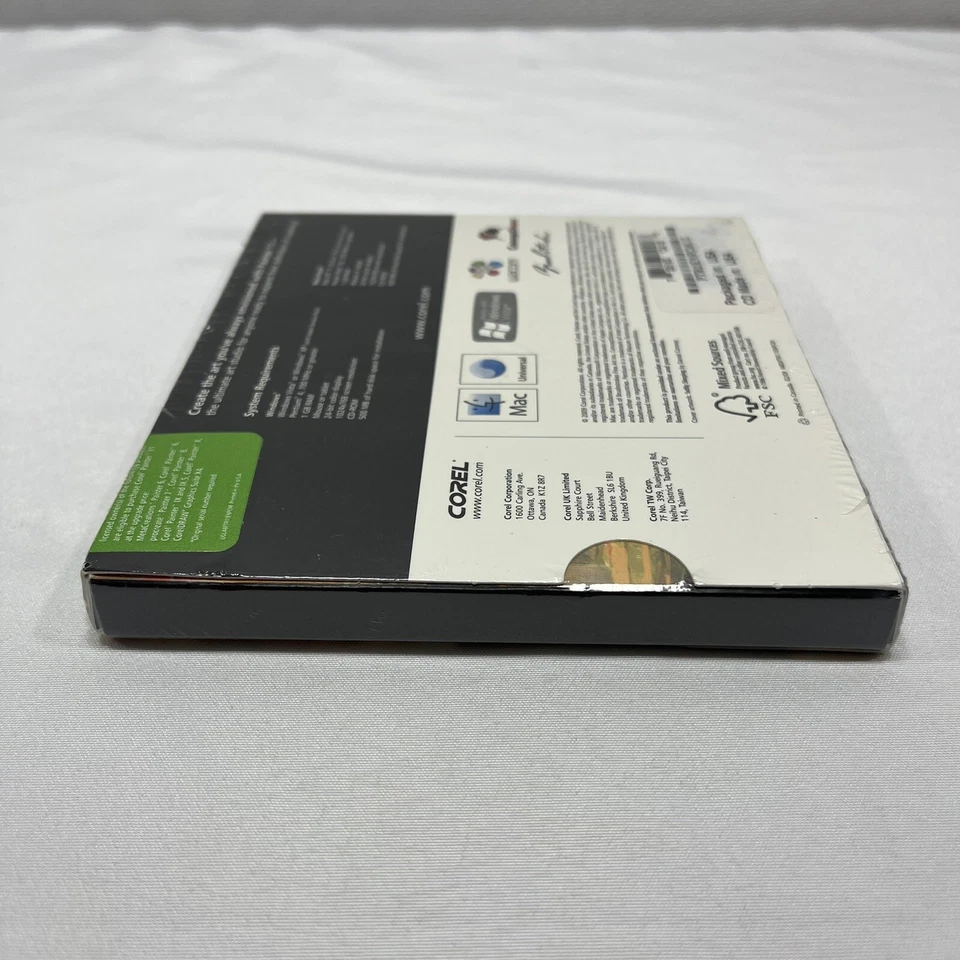 SEALED Corel Painter 11 Software UPGRADE Edition Windows Macintosh número de série - Imagem 3 de 4